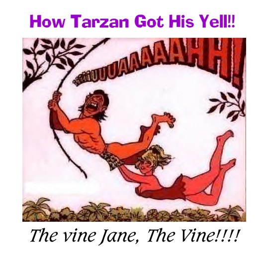 How Tarzan Got His Yell!!